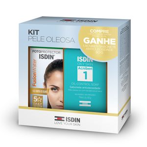 KIT ISDIN FUSION WATER FPS60 50ML + ACNIBEN SOAP 80G