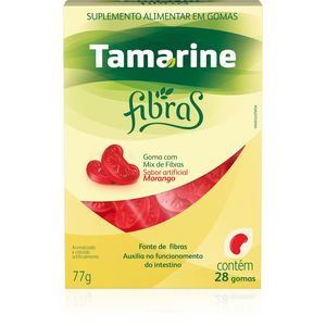 TAMARINE FIBRAS SABOR MORANGO 70G 14GOMAS