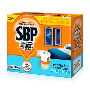 SBP REPELENTE ELETRONICO CHEIRO SUAVE AP+REFIL