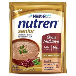 NUTREN SENIOR SOPA NUTRITIVA FEIJAO E CARNE 40G