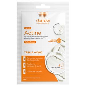 ACTINE MASCARA FACIAL ARGILA ESFOLIANTE 2SACHES 5G