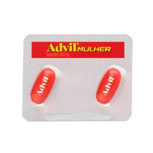 ADVIL MULHER 400MG 2CAP GEL