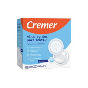 ABSORVENTE PARA SEIOS CREMER 12UN
