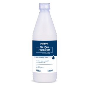 SOLUÇAO FISIOLOGICA 0,9% SORIMAX 500ML