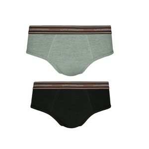 Cueca Lupo Slip Algodão com Elastano 524-088 Kit C/2