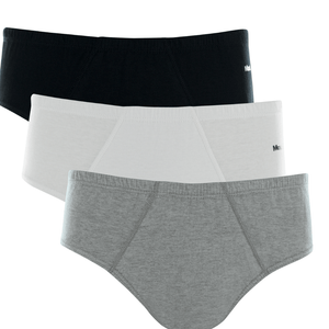Cueca Mash Slip Algodão 010.20 Kit C/3