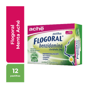 FLOGORAL MENTA 12PASTILHAS