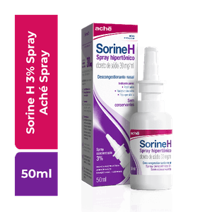 SORINE H 30MG/ML SOLUÇAO NASAL SPRAY 50ML
