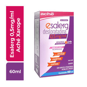ESALERG 0,5MG/ML XAROPE 60ML