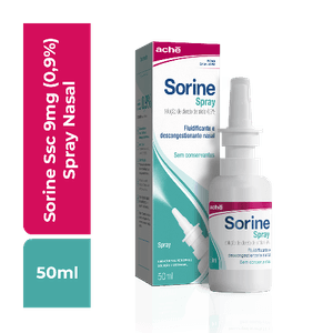 SORINE SSC 9MG/ML SOLUÇAO NASAL SPRAY 50ML