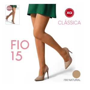 Meia Calça Selene Plus Size Fio 15 Clássica 9120.001