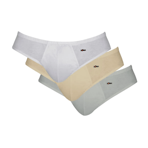 Cueca Zorba Slip em Algodão 791 Kit C/3