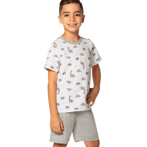 Pijama Infantil Lupo Dinossauros 20511-001