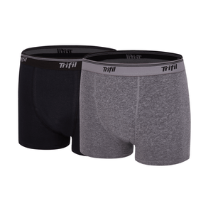Cueca Trifil Boxer QE5326 em Algodão Kit com 2 unidades
