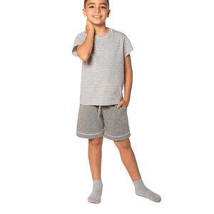 Pijama Infantil Lupo Mescla 20586-001