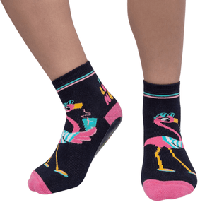Meia Puket Soquete Pansocks Sola Emborrachada Infantil 82.60