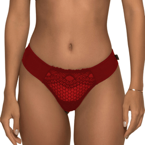 Calcinha Nayane Rodrigues Fio Dental Duplo Frente Renda CA 14 0029