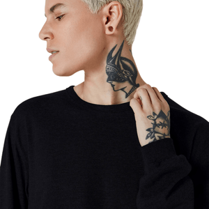 Camiseta Hering Básica Masculina Slim Manga Longa N204