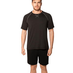 Pijama Masculino Curto Raglan Lupo 28528-001