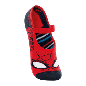Meia Lupo 2357-002 Sapatilha Antiderrapante Homem Aranha Marvel