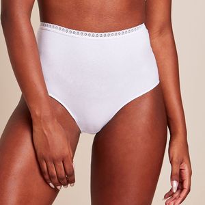 Calcinha Bonjour Hot Pants Alta Cobertura de Algodão FT330360