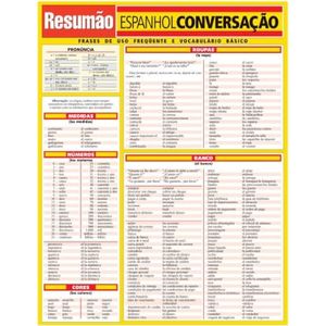 RESUMAO - ESPANHOL CONVERSACAO