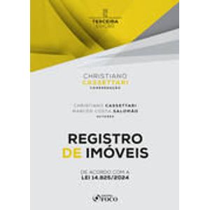 COLECAO CARTORIOS - REGISTRO DE IMOVEIS