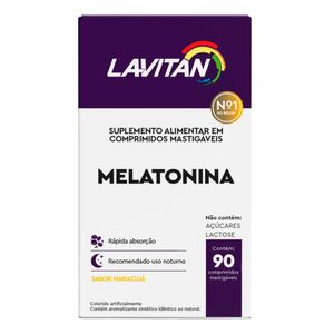 LAVITAN MELATONINA MARACUJA 90CPR