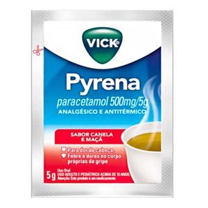 VICK PYRENA 500MG/5G CANELA MAÇA SACHE 5G