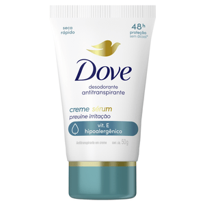 DESODORANTE DOVE CREME SERUM PREVINE IRRITAÇAO 50G