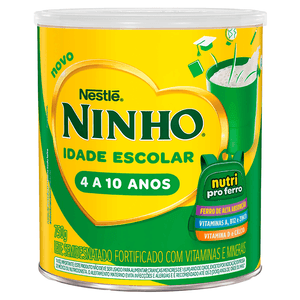 LEITE NINHO IDADE ESCOLAR 4 A 10 ANOS 750G