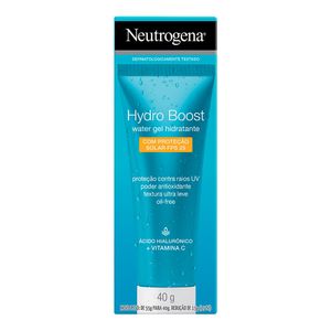 NEUTROGENA HYDRO BOOST WATER GEL FPS25 HIDRATANTE FACIAL 40G