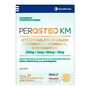 PEROSTEO KM 30 TABLETES MASTIGAVEIS