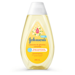 SABONETE LIQUIDO JOHNSONS BABY CAMOMILA 200ML