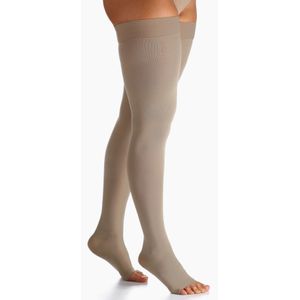 Meia Sigvaris Select Comfort Premium 7/8 Média Compressão Ponteira Aberta (20-30 mmhg) 862P