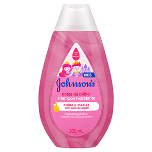 SHAMPOO JOHNSONS BABY GOTAS DE BRILHO 200ML