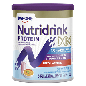 NUTRIDRINK PROTEIN SEM SABOR 700G