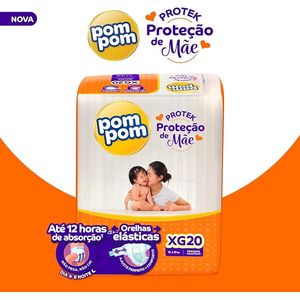 FRALDA POM POM PROTEK XG 20UN
