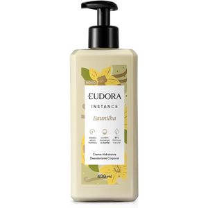 EUDORA HIDRATANTE CORPORAL INSTANCE BAUNILHA 400ML