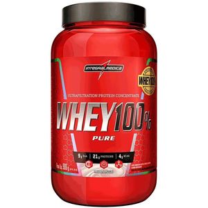 WHEY 100% PURE MORANGO 900G