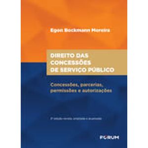 DIREITO DAS CONCESSOES DE SERVICO PUBLICO