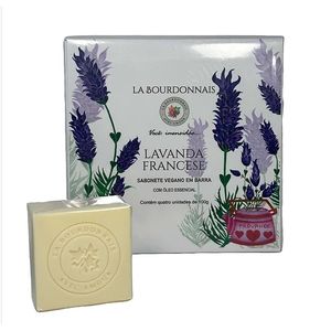 SABONETE VEGANO BARRA LA BOURDONNAIS LAVANDA FRANCESE 4UN