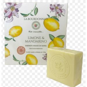 SABONETE VEGANO BARRA LA BOURDONNAIS LIMONE E MANDARINO 4UN