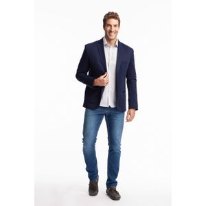 Blazer Moletom Marinho