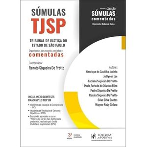 SUMULAS TJSP - TRIBUNAL DE JUSTICA DO ESTADO DE SAO PAULO