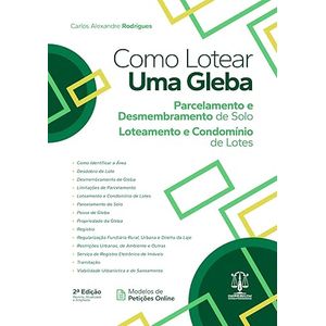 COMO LOTEAR UMA GLEBA