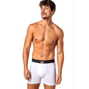 Cueca Boxer Algodão Com Elastano Lupo 18430-001