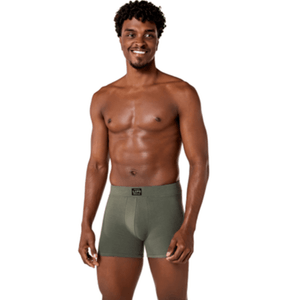 Cueca Boxer Algodão Com Elastano Comfy Lupo 18431-001