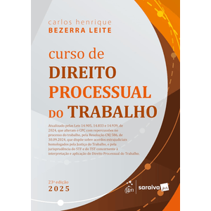 CURSO DE DIREITO PROCESSUAL DO TRABALHO