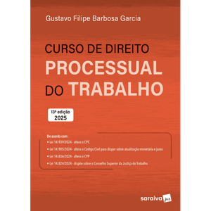 CURSO DE DIREITO PROCESSUAL DO TRABALHO